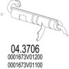 MTS 04.3706 Catalytic Converter